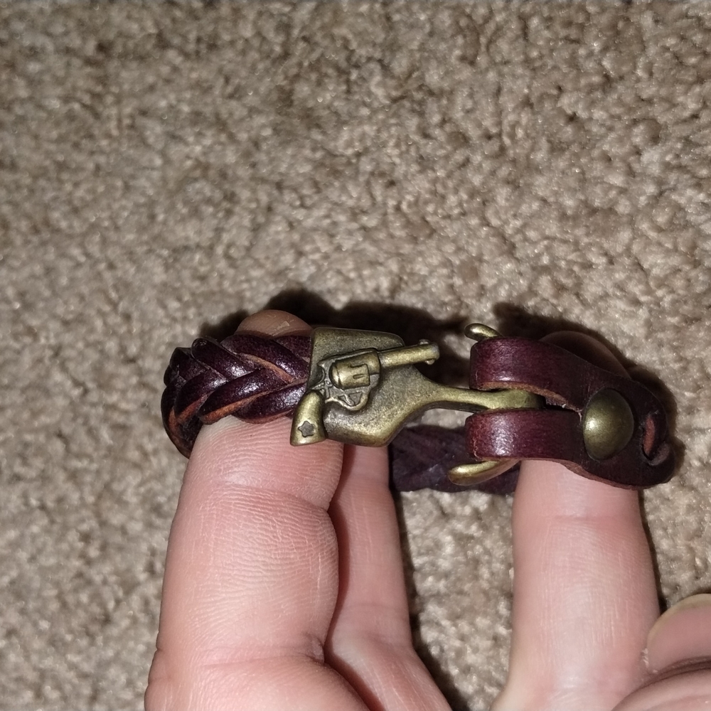Braided Leather Fashion Bracelet